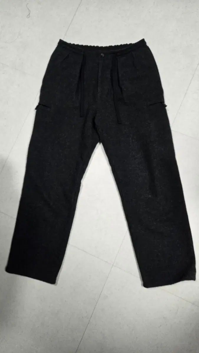 2 ROUGH SIDE ウール フィールド パンツ チャコール