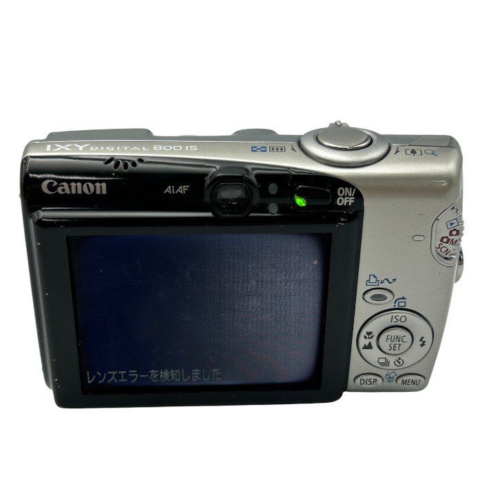 ジャンク品 CANON キヤノン IXY DIGITAL 800 IS デジタルカメラ PC1176