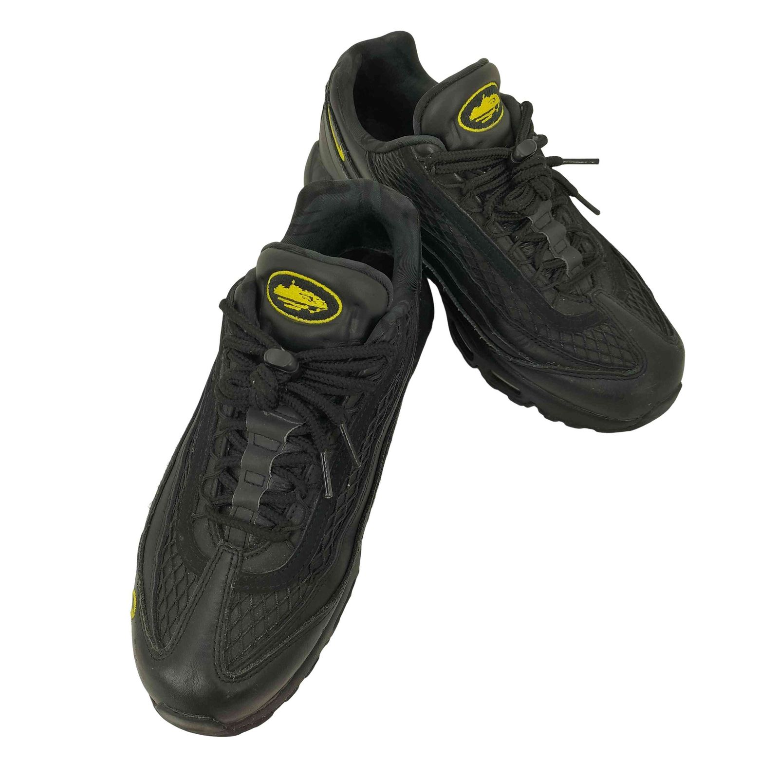 ナイキ NIKE Corteiz Air Max 95 Black and Tour Yellow コーテイズ 