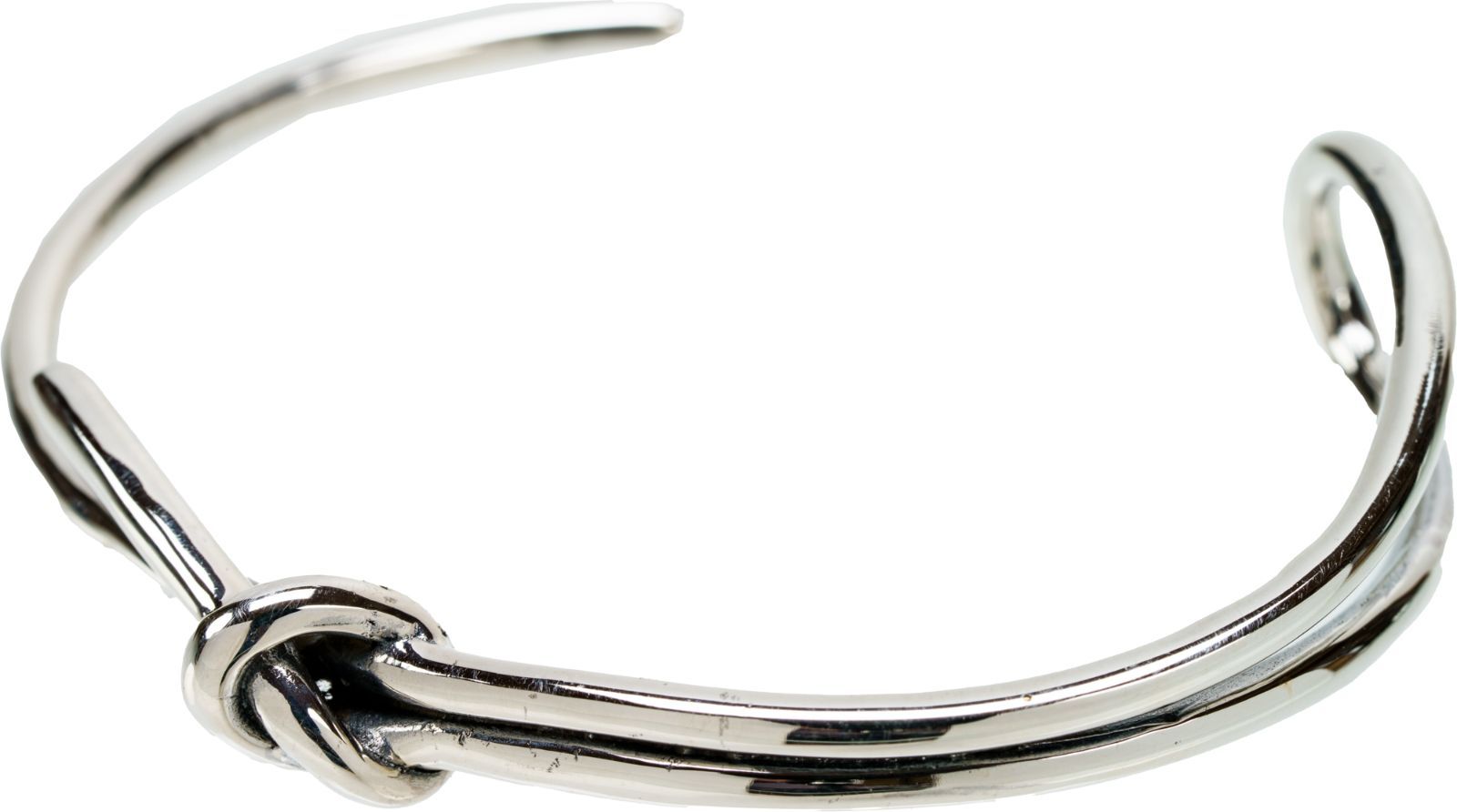  永遠を結ぶ静かな輝き｜結び目モチーフ シルバー925 ノットバングル ブレスレット バングル アクセサリー