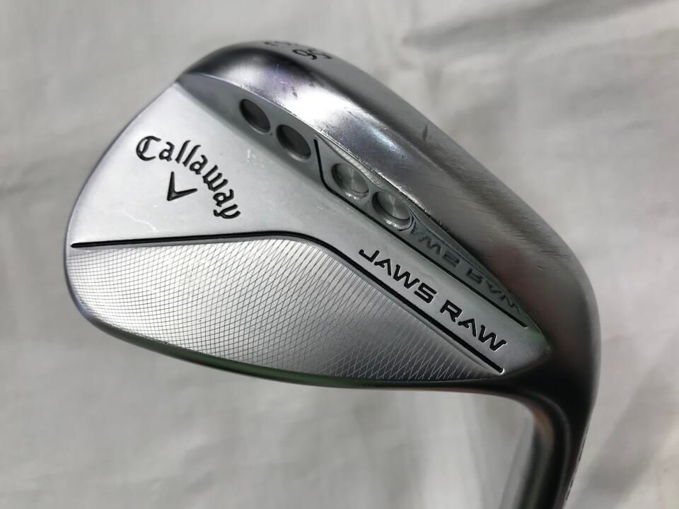 【定番，豊富な】 キャロウェイ　JAWS RAW クロム　56度　ダイナミックゴールド HT　S200フレックス　ウェッジ　中古【最短即日発送】 ウェッジ