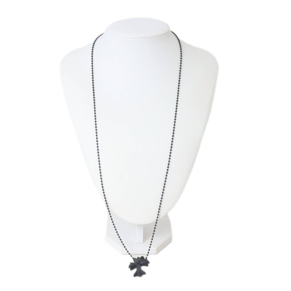 CHROME HEARTS クロムハーツ ラバーネックレス ブラック