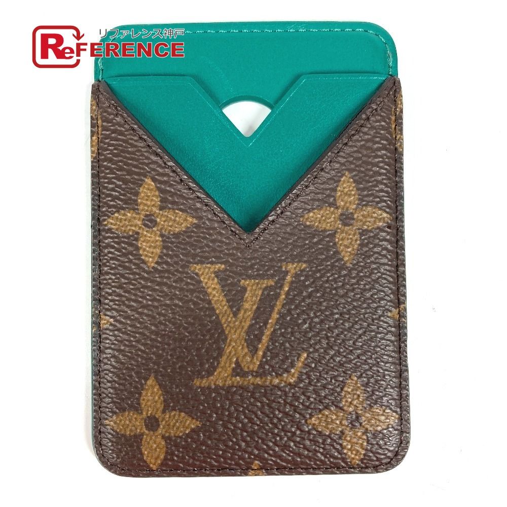 LOUIS VUITTON ルイヴィトン カードケース ポルト カルト マグネット M 12855 モノグラムキャンバス ボルネオグリーン グリーン