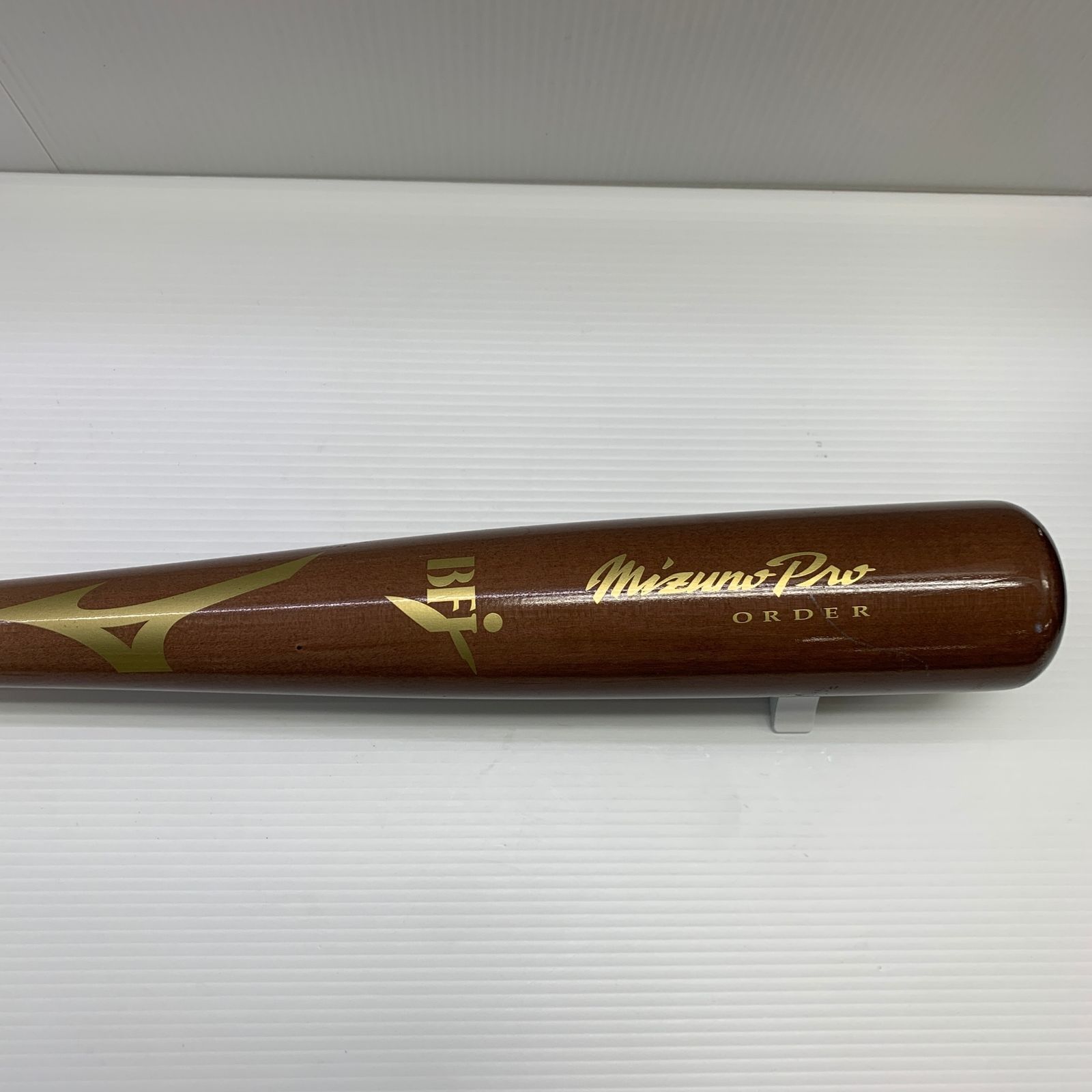 ミズノプロ　BFJマーク付き　木製バット　中古 ミズノ MIZUNO ミズノプロ 硬式 大人 一般 木製バット（BFJマーク