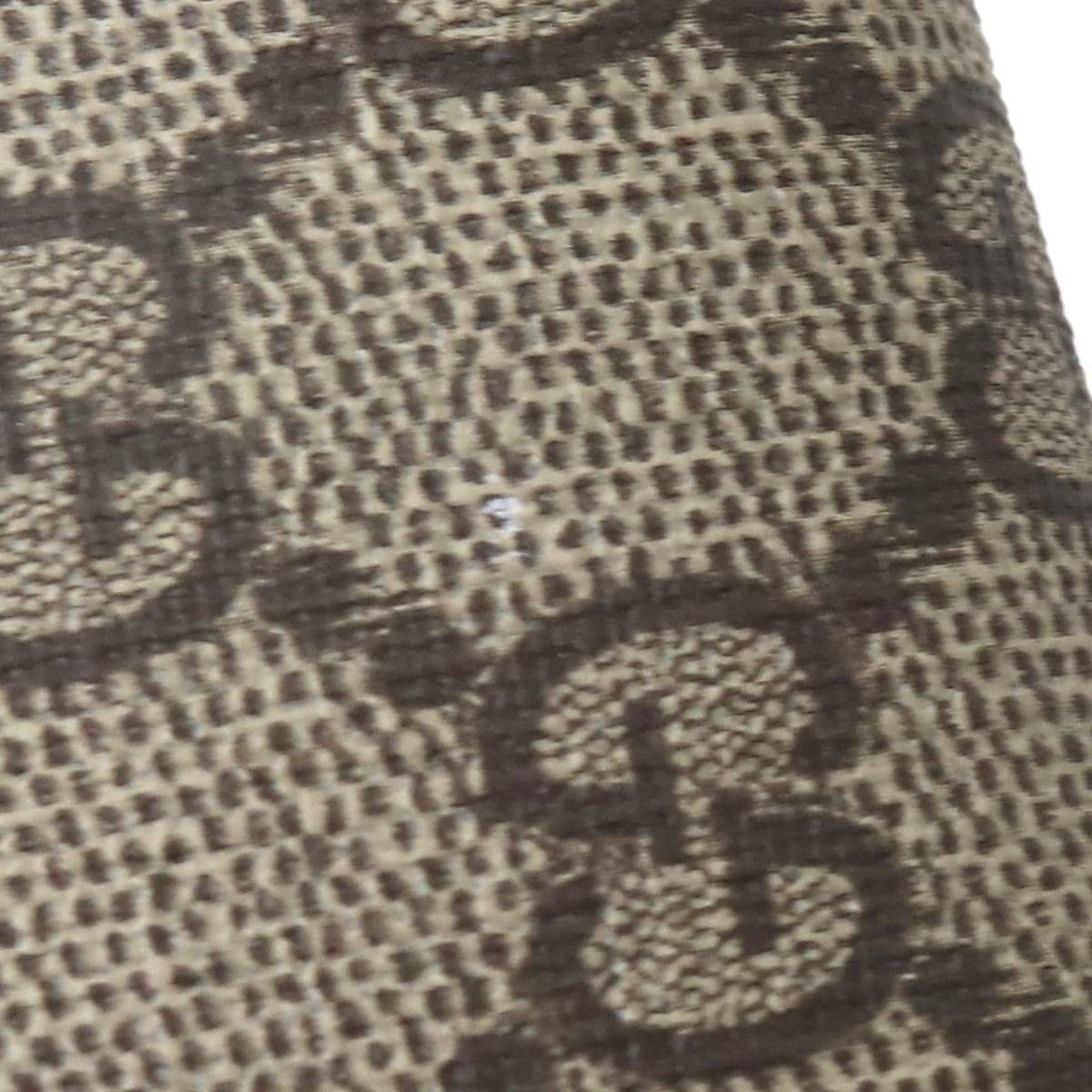  GUCCI グッチ GGスプリーム コンチネンタルウォレット 箱有 GGマーモント ブラック ベージュ 456116 pvc レザー NO Sランク 長財布 小物