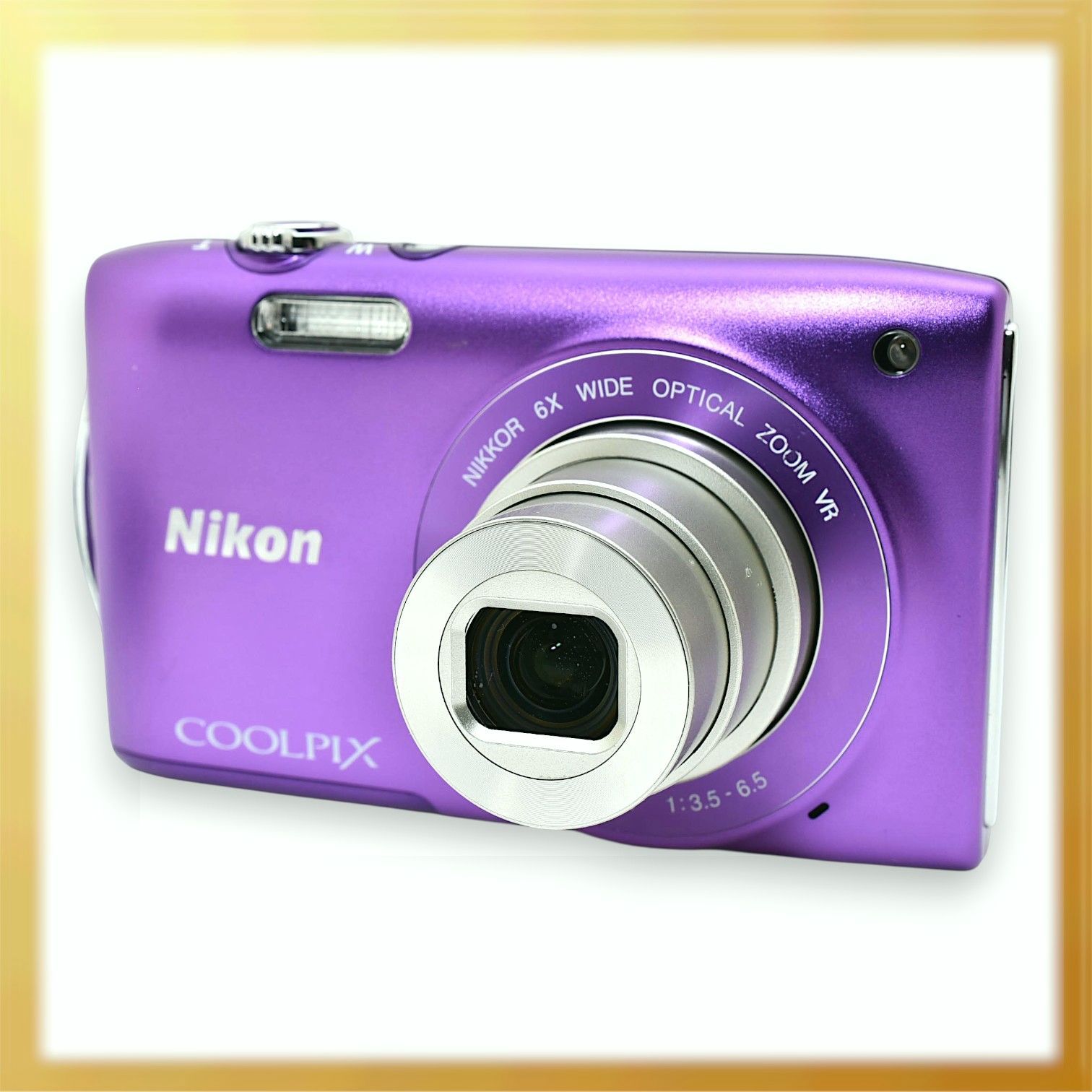 オンライン 極美品 ｜Nikon COOLPIX S3300 ラベンダーパープル
