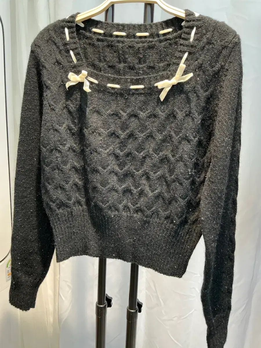 EIKOKONDO ロングコート ボーダー 紫 黒 42