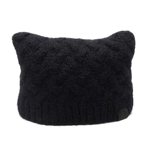 Vivienne Westwood 猫耳ニット帽（黒）値下げ◯ Vivienne Westwood - ネコ耳風ニット帽の通販 by MAMAM SHOP