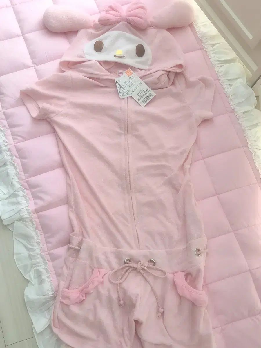 サンリオ マイメロディ オールインワン 半袖 パジャマ