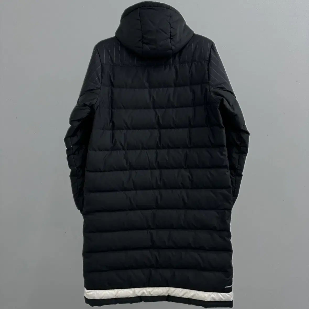 95 アディダス メンズ ダックダウン ロングダウンジャケット
