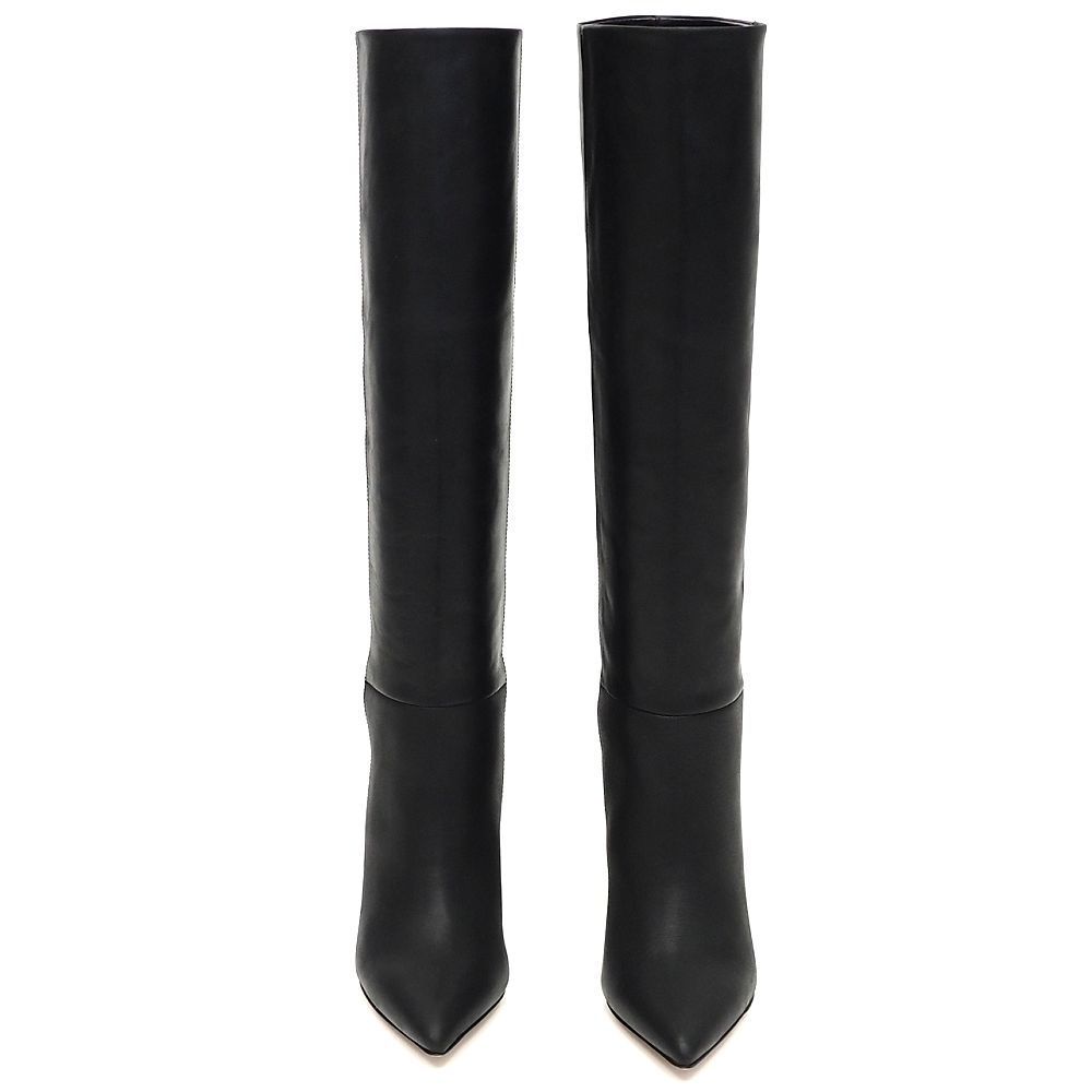 未使用品 PIPPICHIC レザー ロングブーツ 【サイズ：36.5】 ブラック