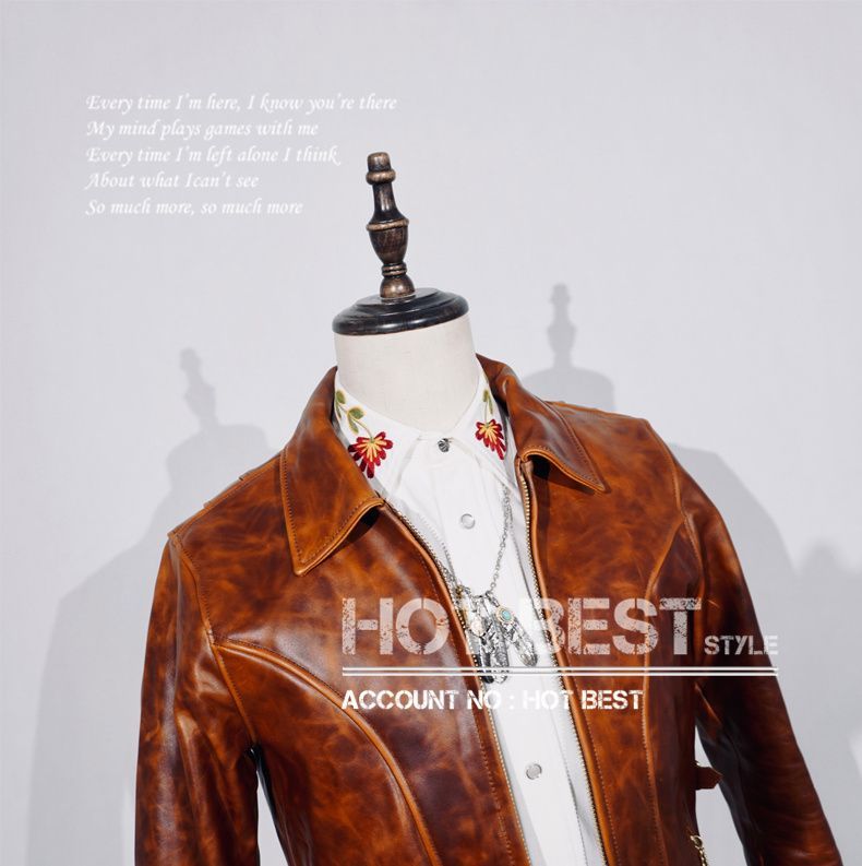 1 4 mm ホースハイド 復刻40 sスタイル シングルライダース メンズ レザージャケット 植物鞣し 馬革 着回し力 シワになりにくい