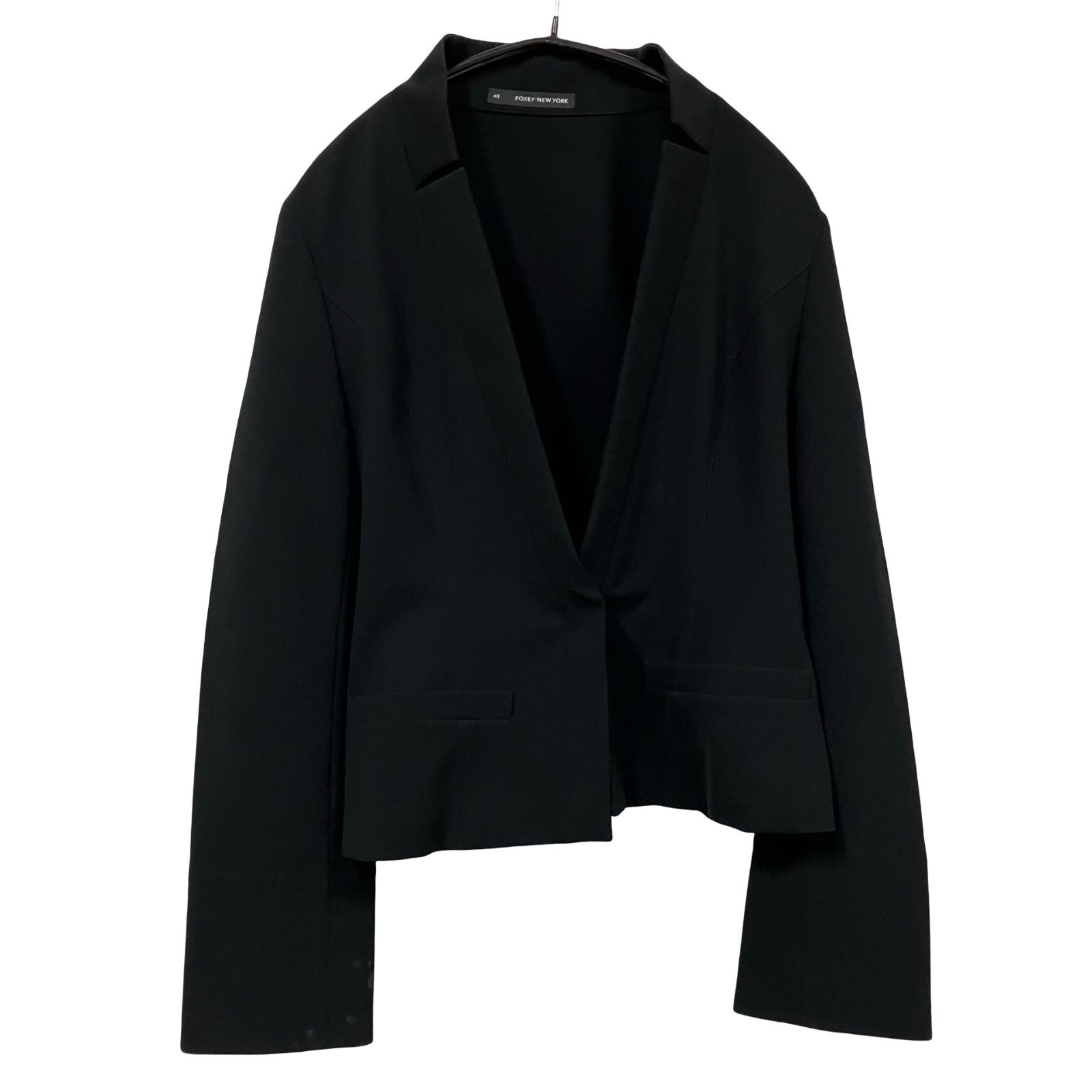 CC3 FOXEY NEW YORK フォクシーニューヨーク ジャケット ブラック