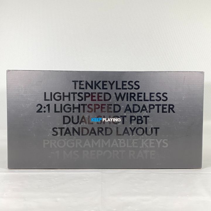 東店65-2685-2512 店舗併売 logicool ロジクール PRO X TKL G-PKB-003 WL-LNBK 黒 ワイヤレス ゲーミング キーボード 赤軸