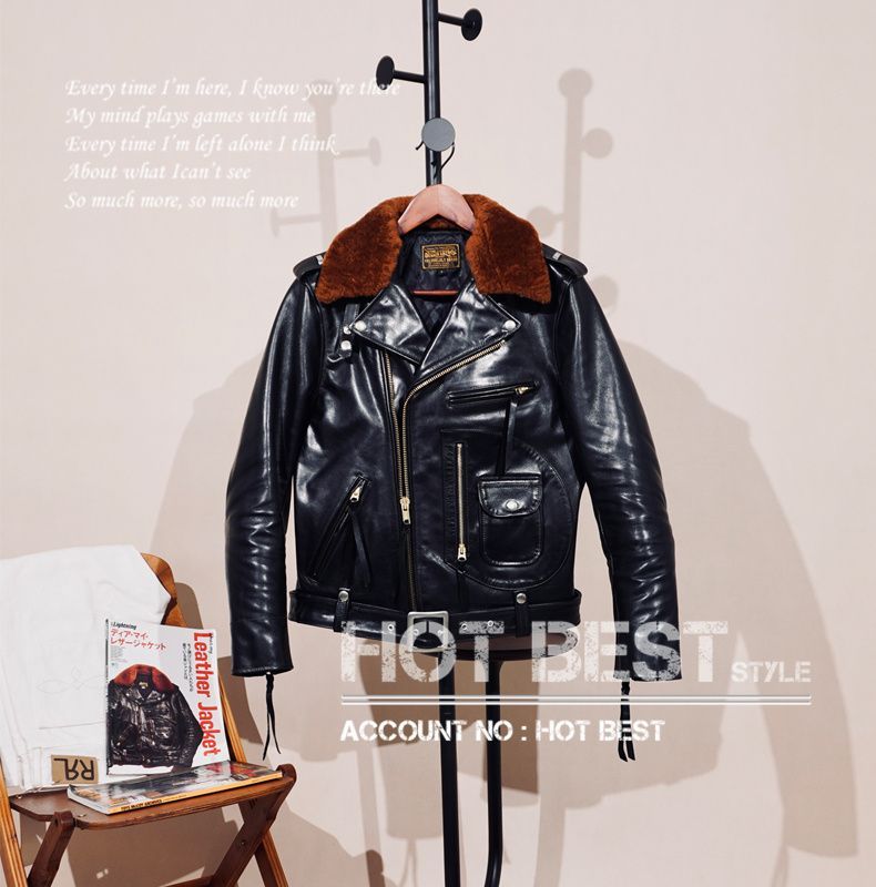 1 6 mm 黒芯ホースハイド 50 s ダブルライダース レザージャケット Dポケット タンニンなめし J 24タイプ 馬革