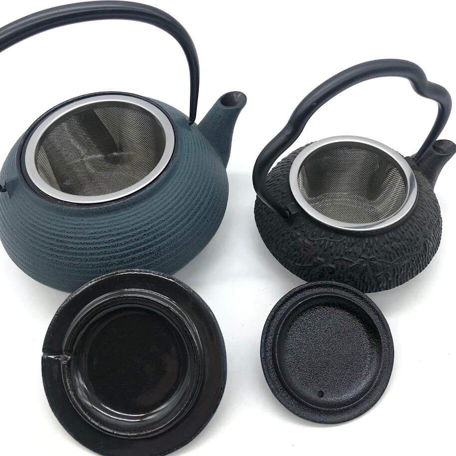 オシャレな鉄急須 茶こし付き