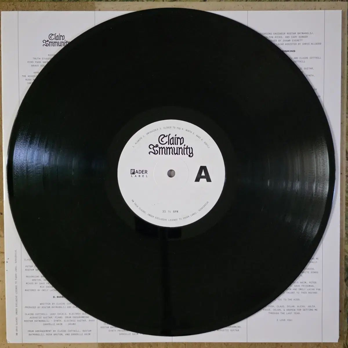 Clairo (クレア コトリル) 【 Immunity 】 LP - メルカリ