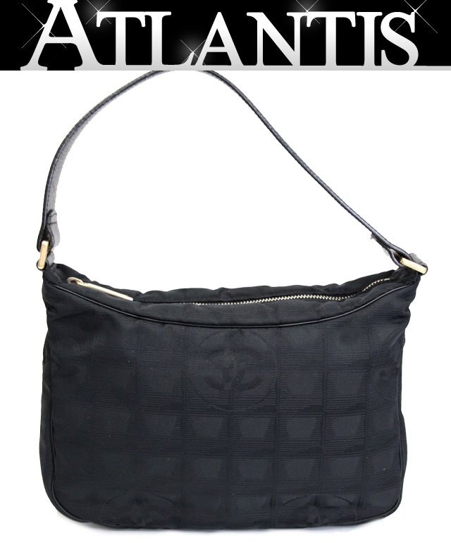 美品 シャネル CHANEL ニュートラベルライン ワンショルダーバッグ 