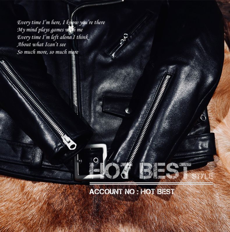 染料仕上げ 牛革