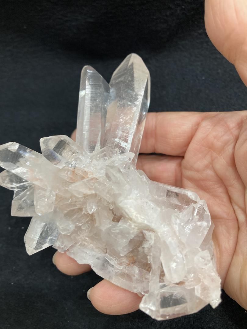 E32309 ヒマラヤ水晶 マニカラン産 水晶 ヒマラヤ産 ヒマラヤ水晶 クラスター 原石 天然石 鉱物 パワーストーン