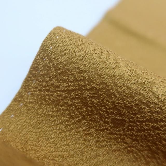 ✾まめ藤✾美品 正絹 着物“光が射すかのような予感がする黄唐茶色☆”色