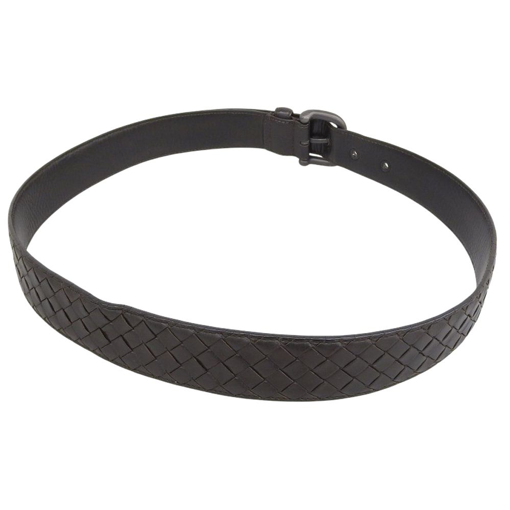 本物保証】 ボッテガヴェネタ BOTTEGA VENETA イントレチャート ベルト