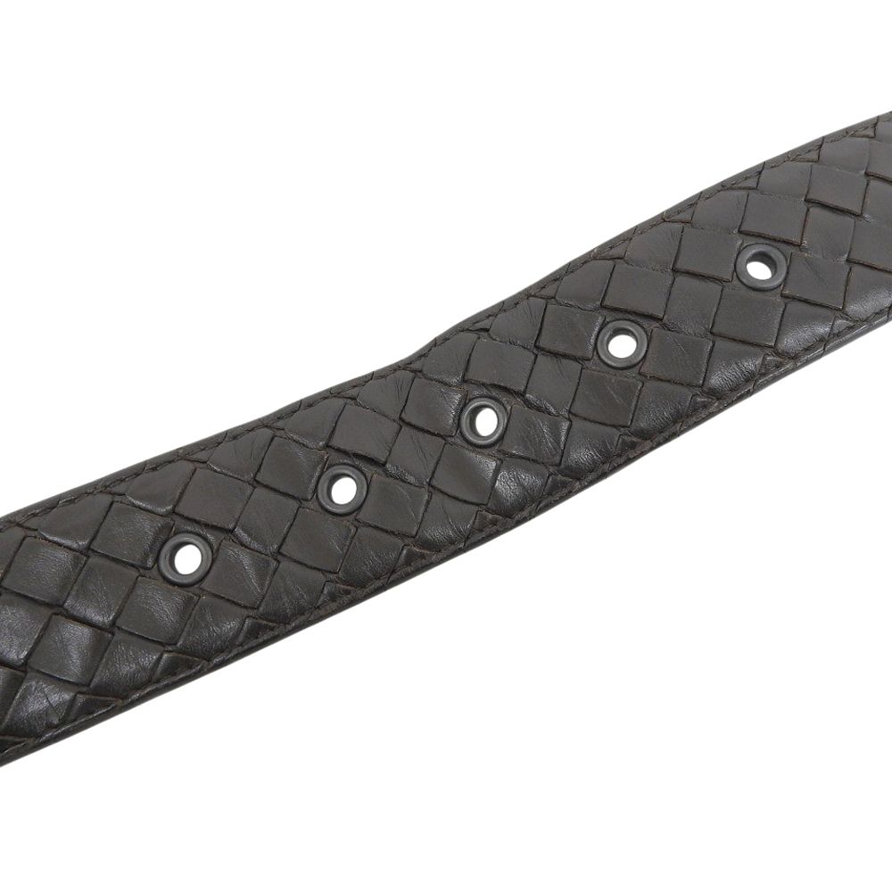 本物保証】 ボッテガヴェネタ BOTTEGA VENETA イントレチャート ベルト