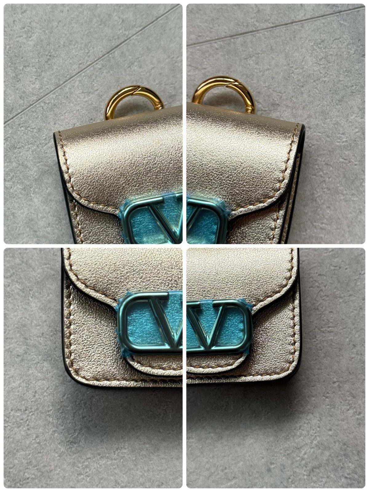 ゴールド レザー