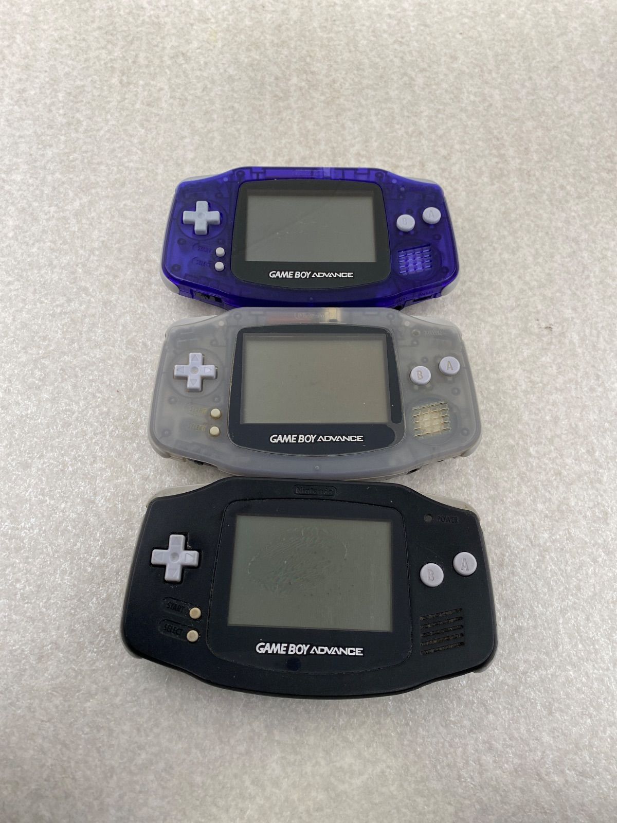 ゲームボーイアドバンス 本体 ジャンク品 3点 - メルカリ