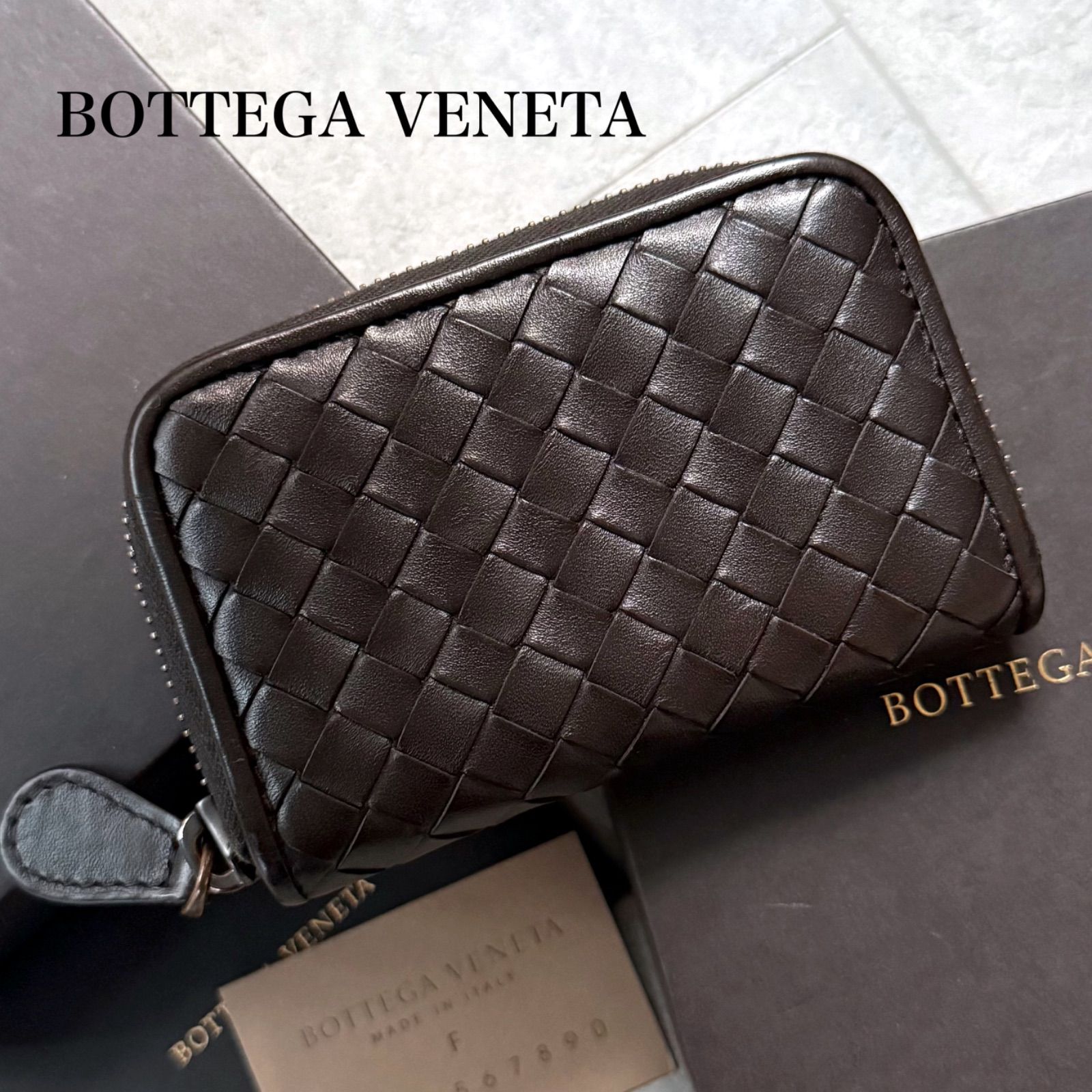 BOTTEGA VENETA ボッテガヴェネタ イントレチャート コインケース