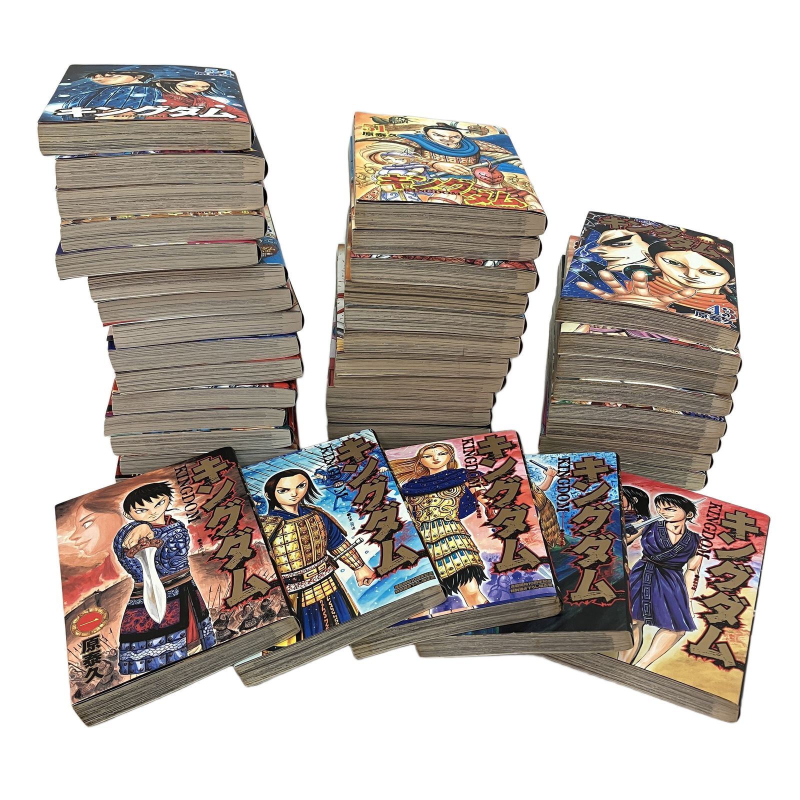 集英社 キングダム 全巻セット 1 77巻 青年 漫画 コミック 原泰久 山崎賢人 KINGDOM