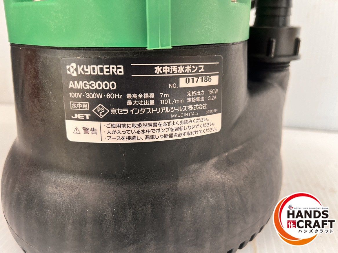 水中汚水ポンプ