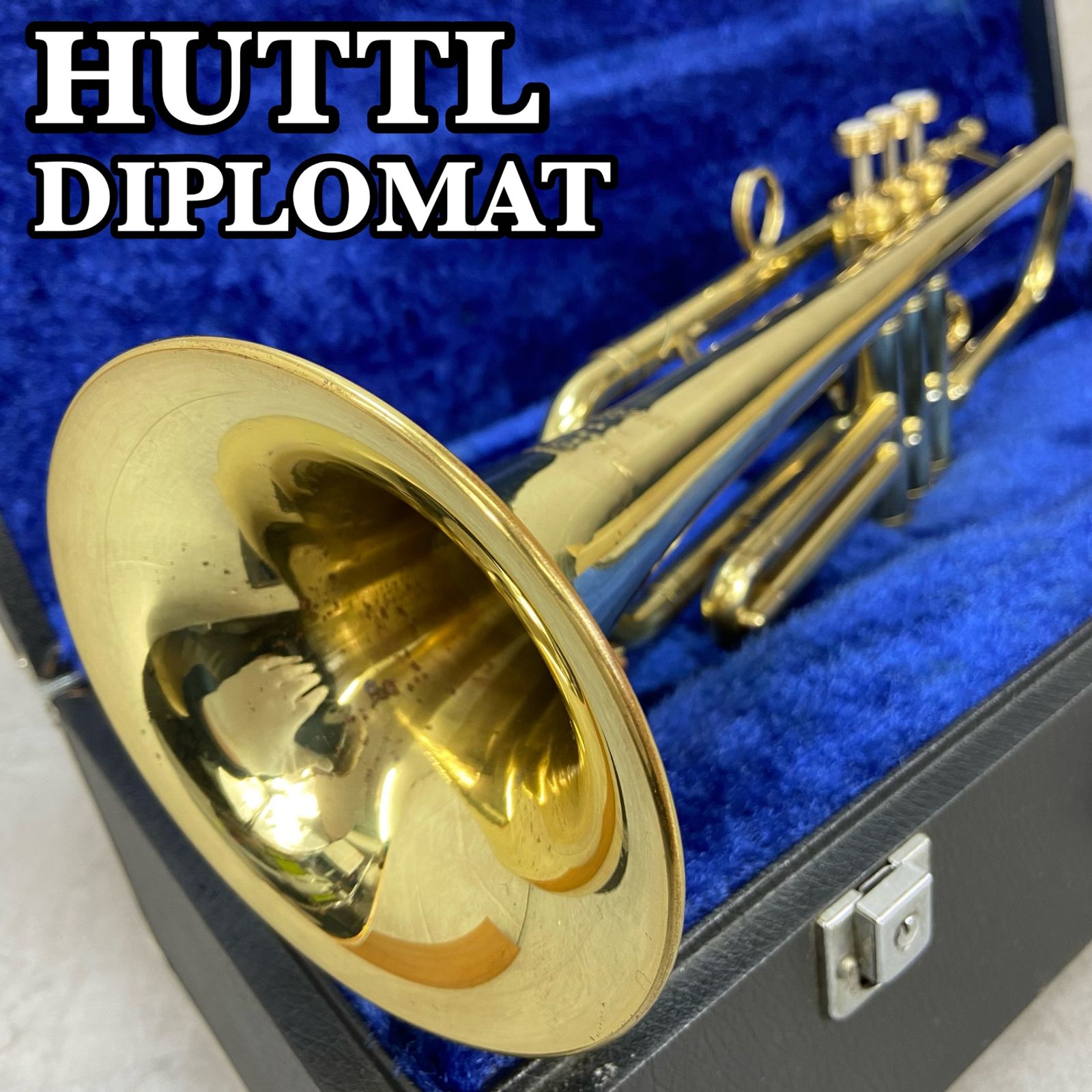 HUTTL DIPLOMAT B♭トランペット trumpet 管楽器 ラッカー ハード