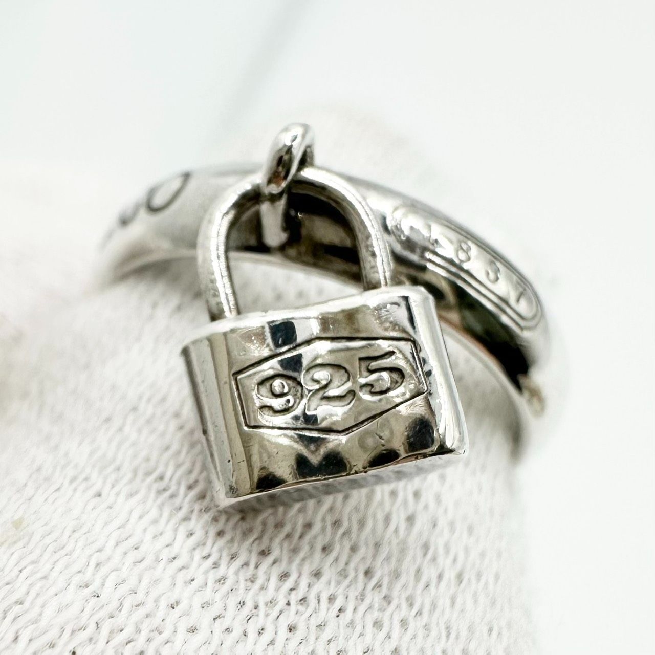 返品OK】TIFFANY&Co. 1837 ティファニー カデナ ロック 高品質 リング