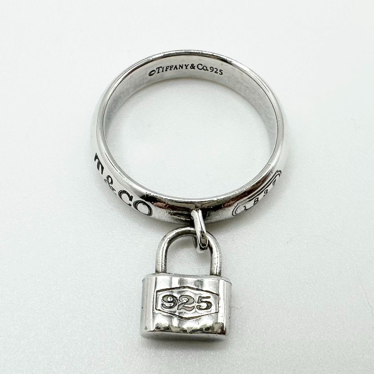 返品OK】TIFFANY&Co. 1837 ティファニー カデナ ロック 高品質 リング