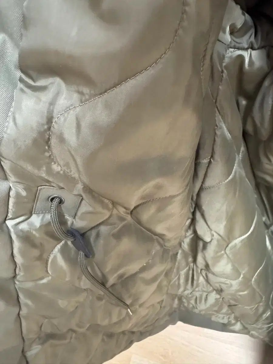 コモにのず フィッシュテールパーカー ロング アウター M