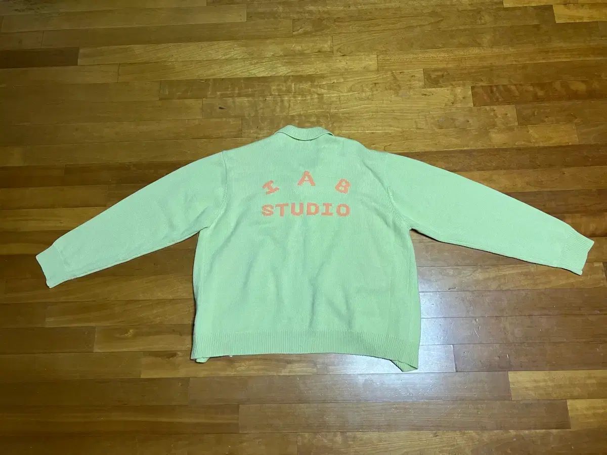 アイエプスタジオ x オベイ カーディガン イェロー xxl