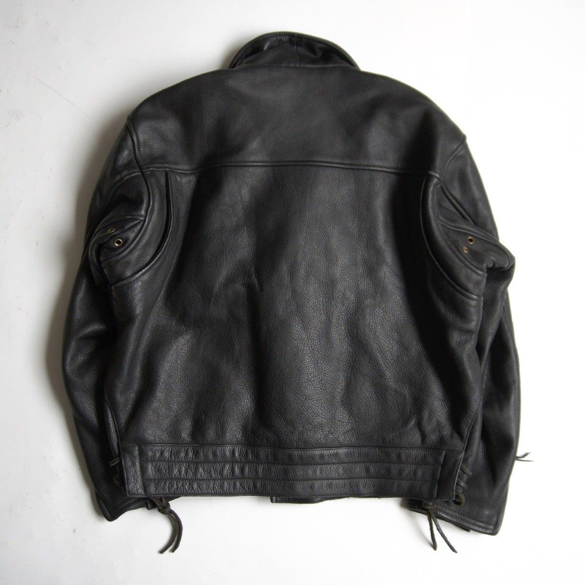 美品/ビッグサイズ】KADOYA【ダブルライダースジャケット】3L レザー 