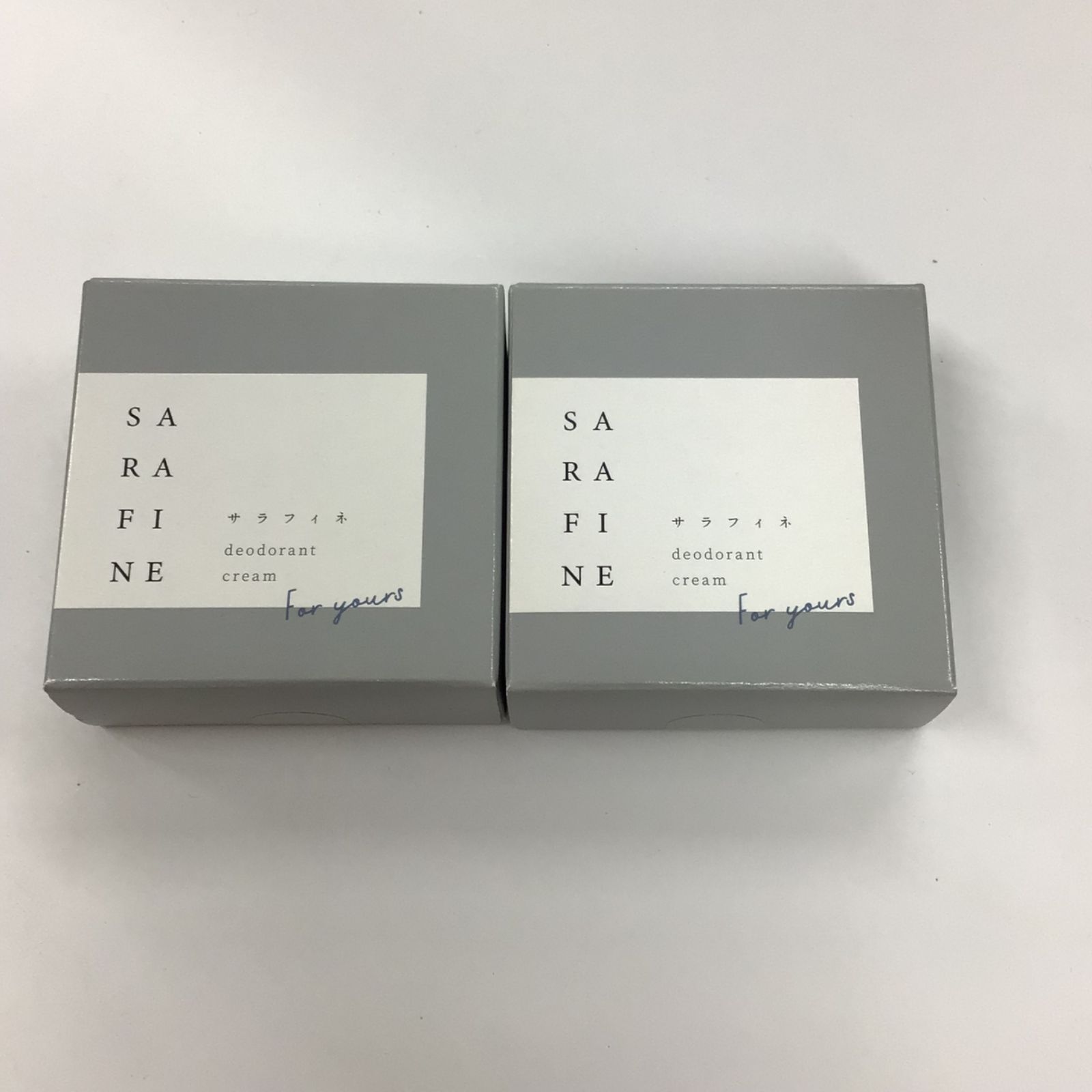 M2819 K SARAFINE サラフィネ 薬用デオドラントクリームAI 20g 計2点