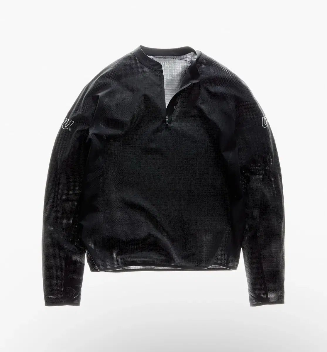 uvu ハーフジップアップ ブラック Lサイズ