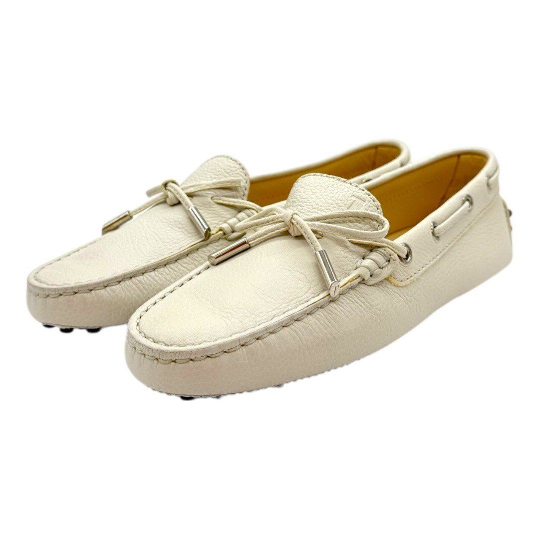 トッズ ドライビングシューズ　23.5 ローファー スリッポン ベージュ TOD'S（トッズ） TODS ローファー HEAVEN GOMMINO ヘブン ゴンミーニ