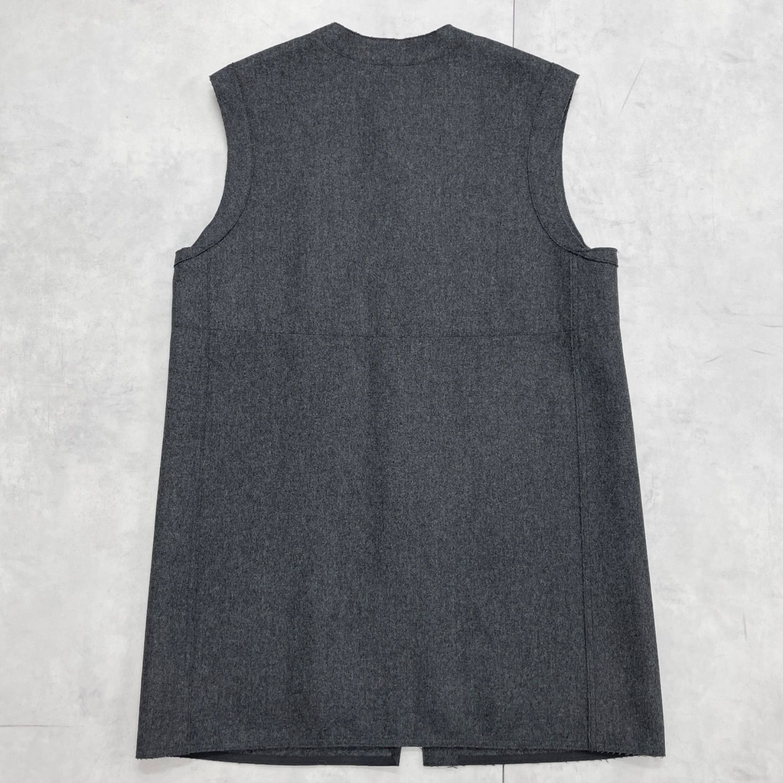 BACCA バッカ ダブルクロスヘビーメルトン ミドルベスト ロングベスト