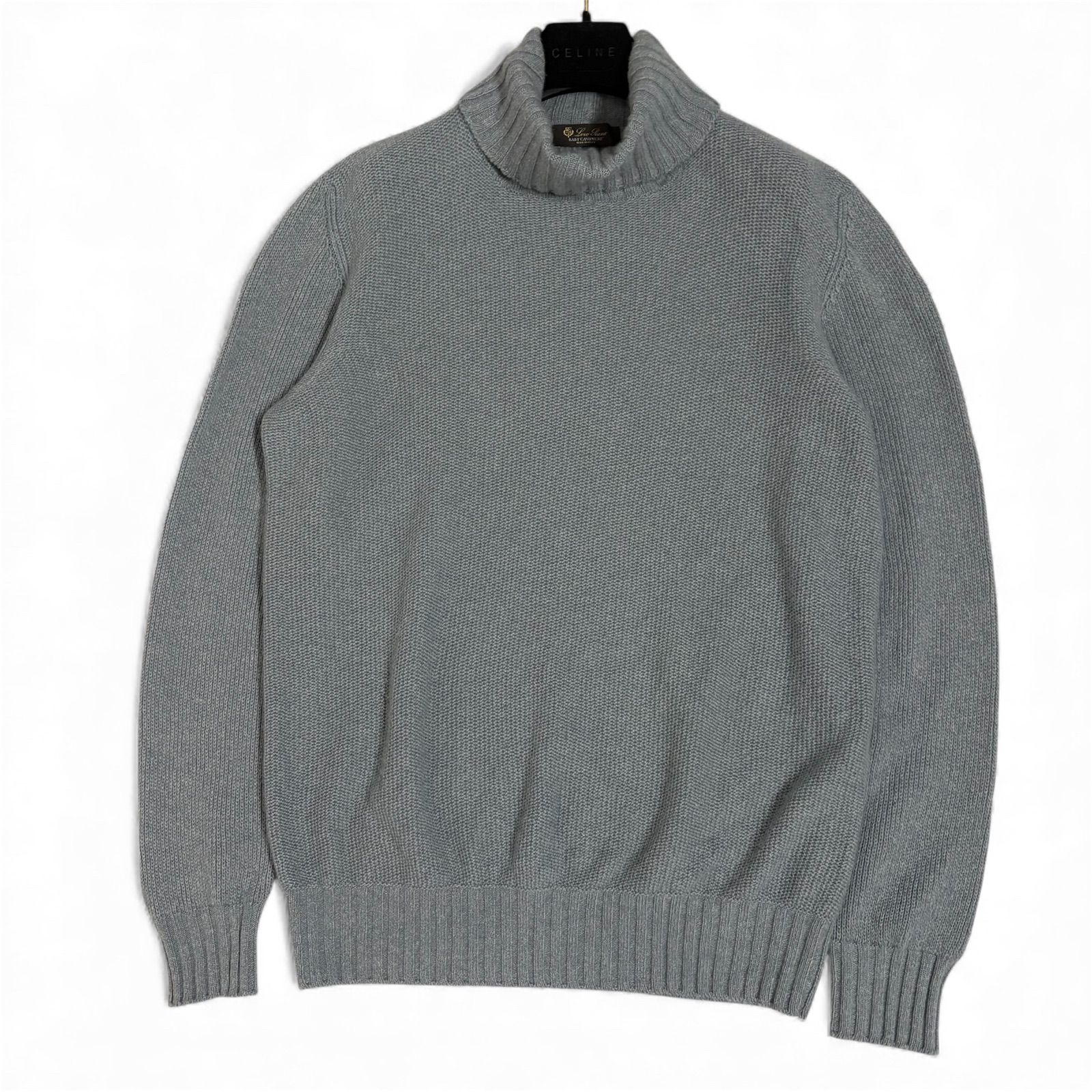 美品 Loro Piana ロロピアーナ ベビーカシミヤ100% タートルネック