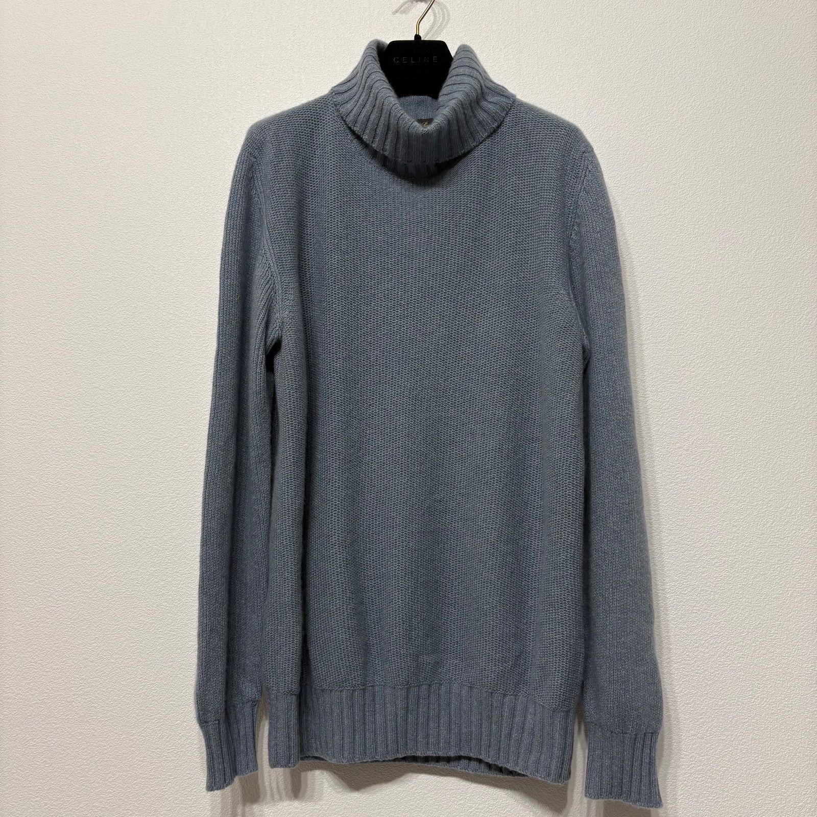 美品 Loro Piana ロロピアーナ ベビーカシミヤ100% タートルネック