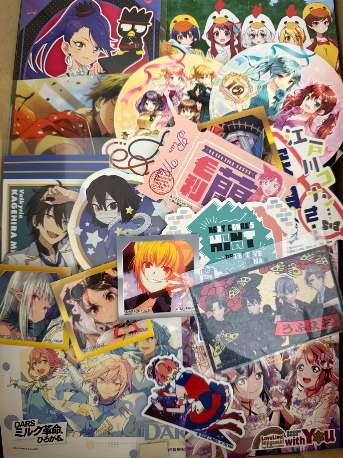 紙類 アニメ ゲーム まとめ売り 大量 コースター ポストカード カード