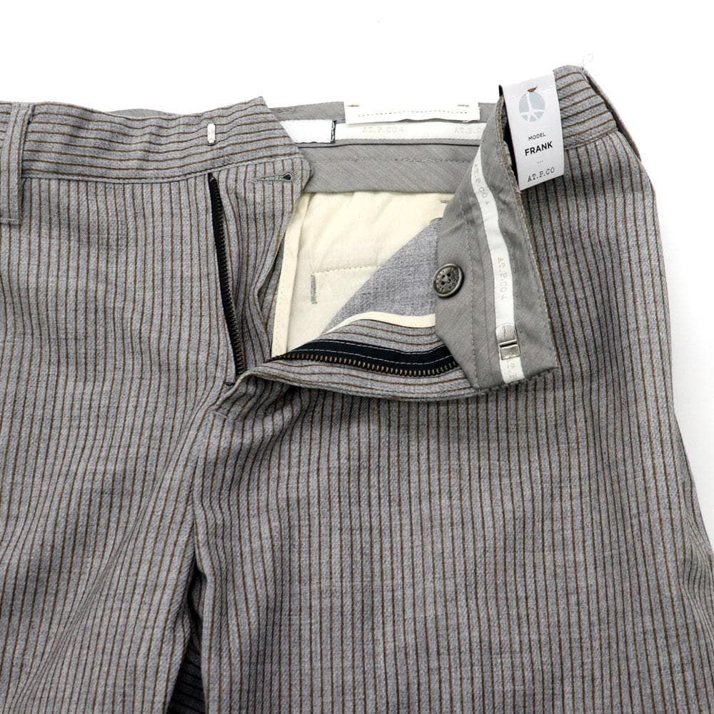 【タグ付未使用品】ATPCO イタリアブランド アティピコ スタライプパンツ タグ付未使用品】ATPCO イタリアブランド アティピコ スタライプパンツ