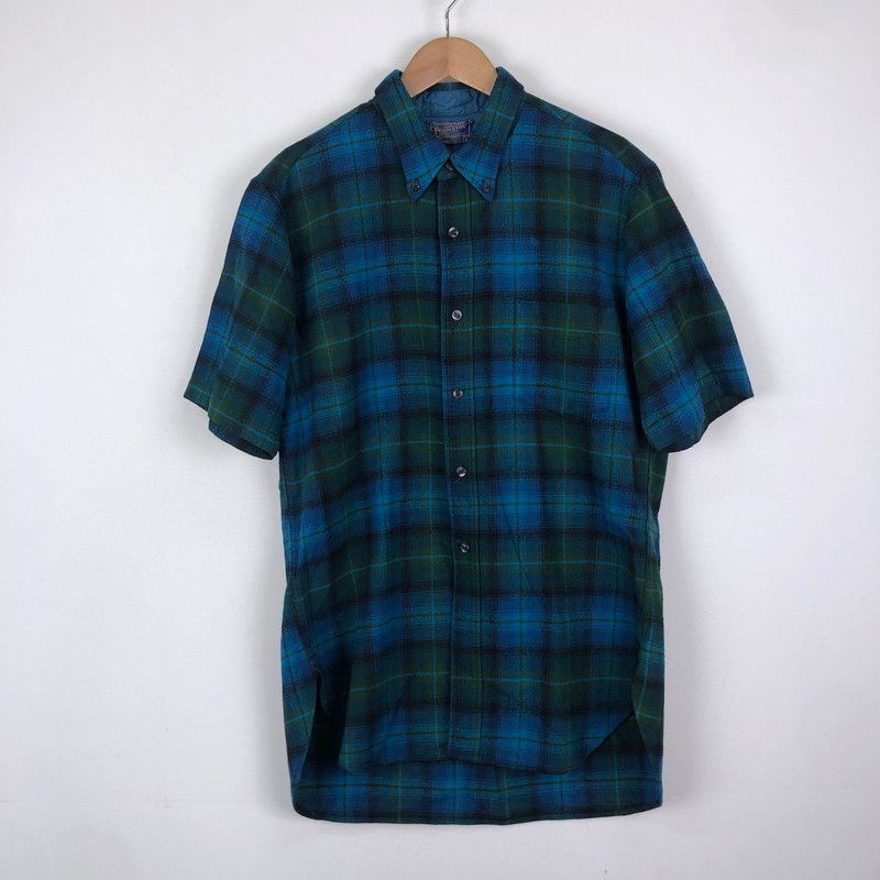 品 ペンドルトン VIRGIN WOOL S|S SHIRT ヴィーガン ウール ショートスリーブ シャツ 長袖 トップス 145-251205-ks-14-tei