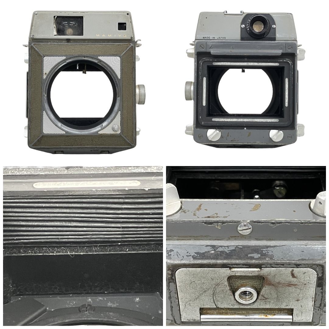 MAMIYA 初代マミヤプレスボディ マミヤセコール90mm F3.5付き カメラ 6
