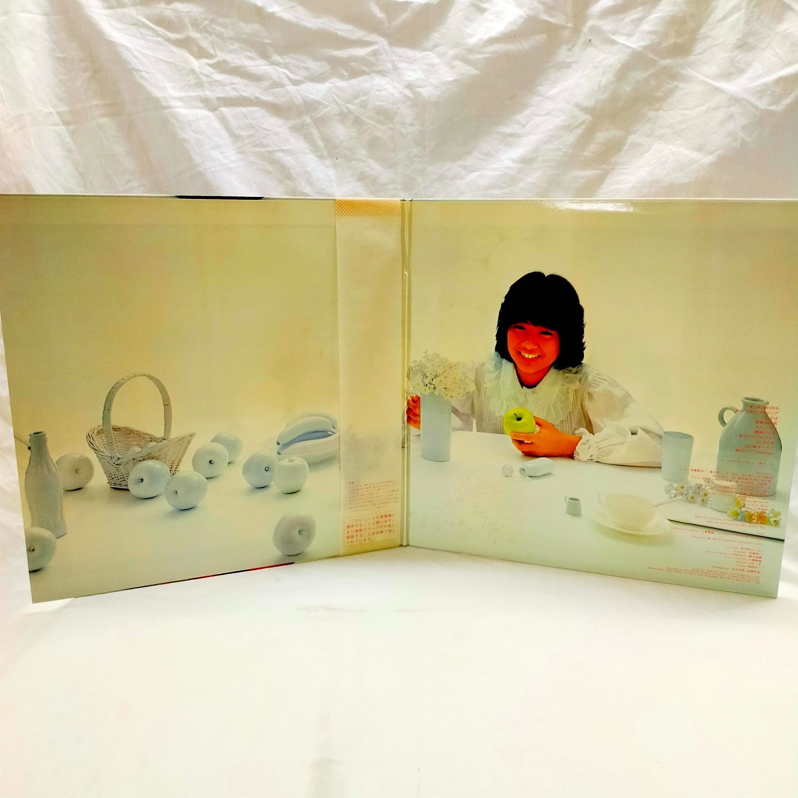 堀ちえみ 少女 C28A0217 白盤レコード 再生確認済 レコード LP 【公式