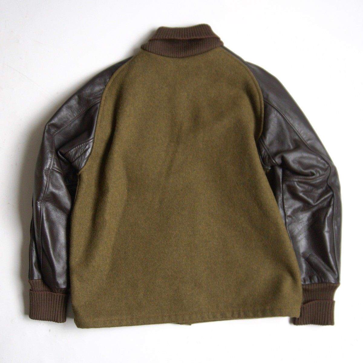 ネペンテス別注】SKOOKUM【メルトン×レザー スタジャン】38 スクーカム